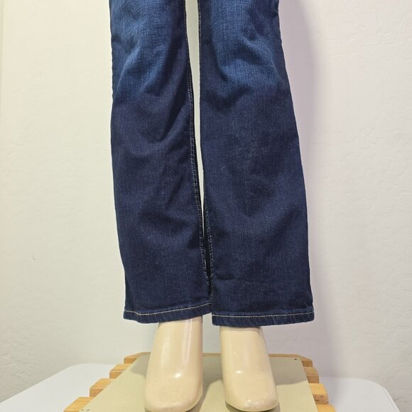 Harley Davidson Women's SZ 8 Mid-Rise Boot Cut Embellished Jeans 99176-16VW - Picture 13 of 16